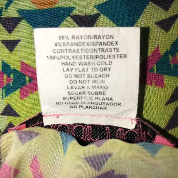 Sugar High Teal / Multi Color Elephant Tee - Picture 6 of 6